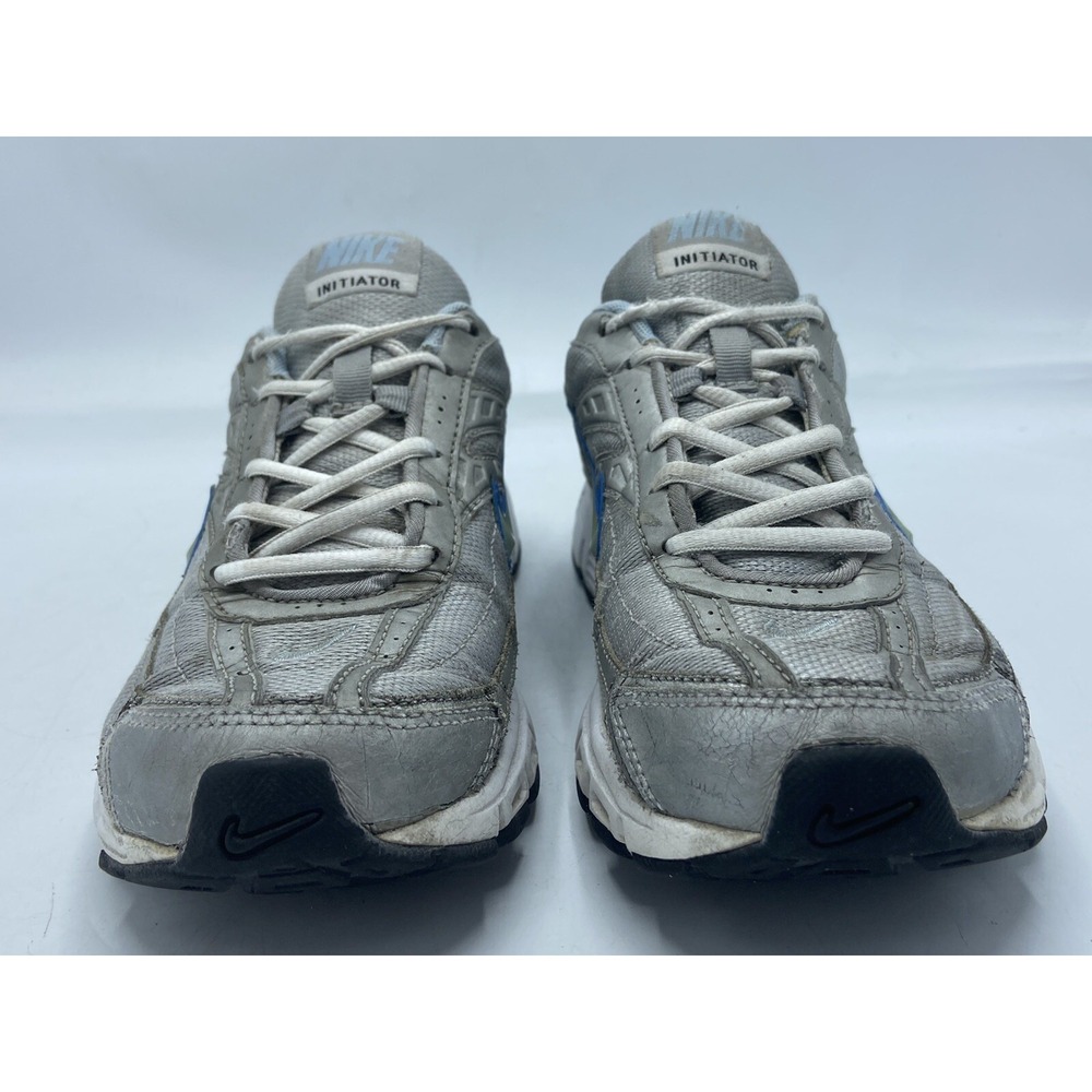 Nike Women's Initiator 394053-001 Gray/Blue Running Walking Shoes Sneaker Sz 8.5 - Picture 2 of 11
